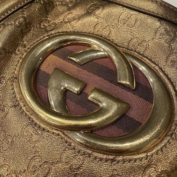 100 Year 2007 GUCCI Exclusively For Neiman Marcus Limited Edition Bag Guccissima - Picture 2 of 13